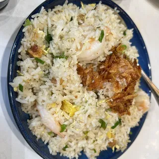 Three Shrimp Fried Rice