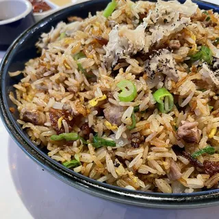 Black Truffle Duck Meat Fried Rice