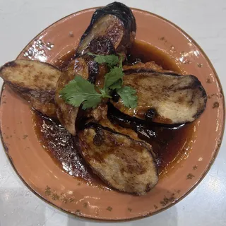 Eggplant Filled w/ Shrimp & Black Bean Sauce
