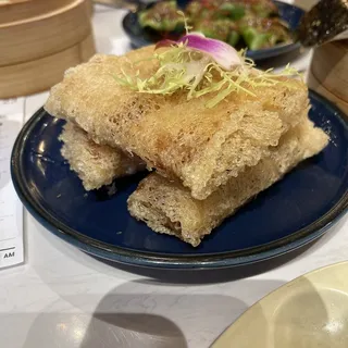 Fried Daikon Cake w/ XO Sauce