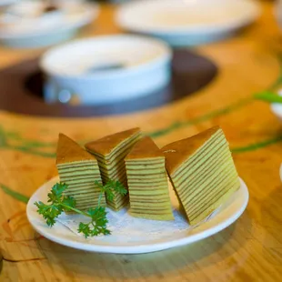 Indo style baked layer cake