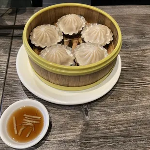 Dumpling with sauce