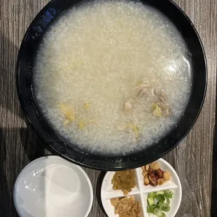 Shatian Sidewalk Chicken Congee