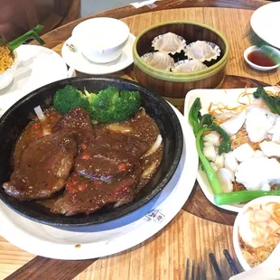 Seafood Pan Fried Noodles