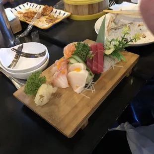Sashimi lunch