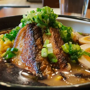 R5. Black Garlic Paitan Ramen