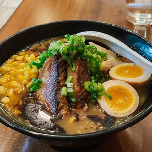 R5. Black Garlic Paitan Ramen