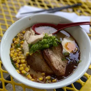 R5. Black Garlic Paitan Ramen