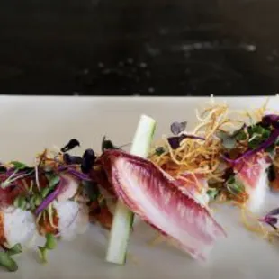 sushi and sashimi, sashimi, sushi, food