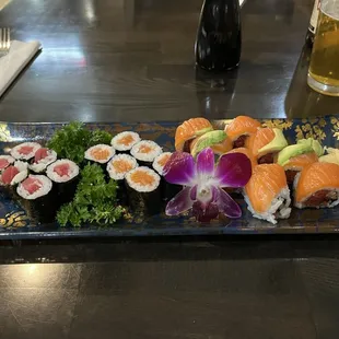 Three different rolls