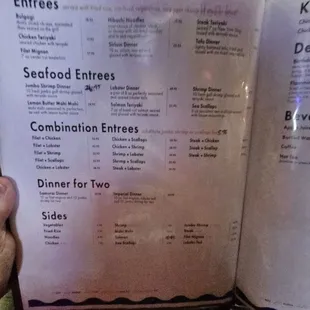 Menu foods