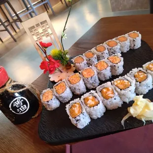 food, sushi and sashimi, sushi, sashimi