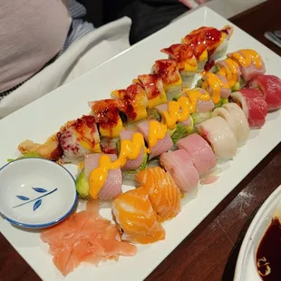 food, sashimi, sushi, sushi and sashimi