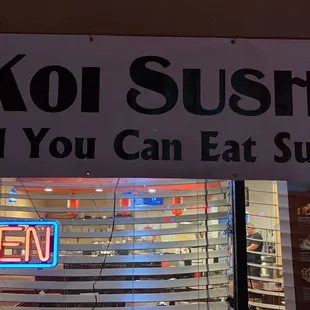 ALL YOU CAN EAT SUSHI