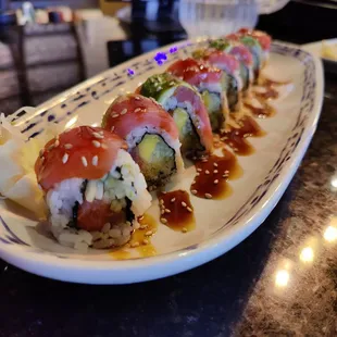 sushi and sashimi, sushi, sashimi, food