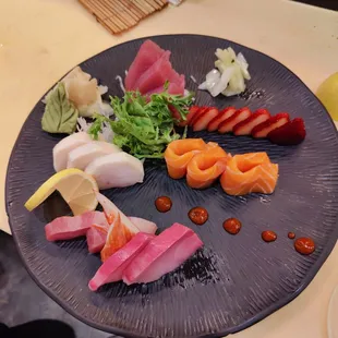 sushi and sashimi, sushi, sashimi, food