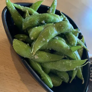 Garlic Edamame