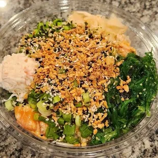 Custom small poke bowl $13.51