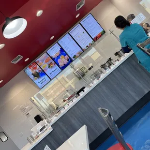 The menu