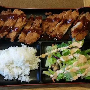 $9 chicken katsu. A lot of food and tasted very good