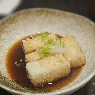 tofu in a bowl