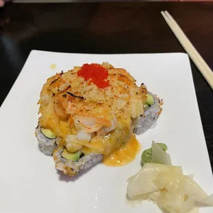 Volcano roll