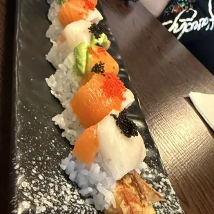 sashimi, sushi, sushi and sashimi, food
