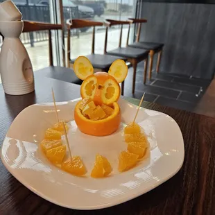 Fun plate by chef