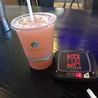 Strawberry Mint Mango Lemonade