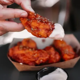 Korean buffalo wings