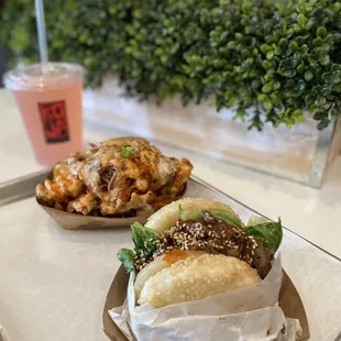 Umami Fries @ Beef Koja burger w/ lemonade