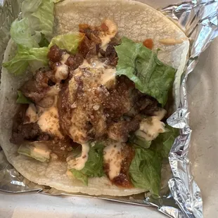 BBQ Beef Taco