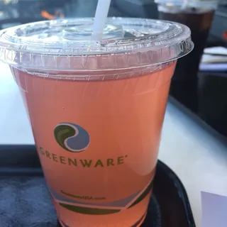 Strawberry Mint Mango Lemonade