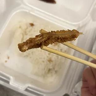 Chicken Katsu D... but where is the meat?