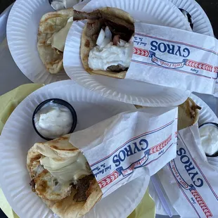 Breakfast Gyro