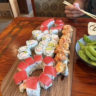 food, sashimi, sushi, sushi and sashimi
