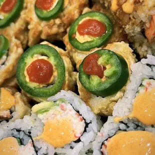 sashimi, sushi and sashimi, food, sushi