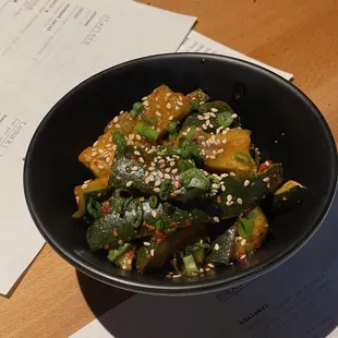 Spicy Cucumber Salad