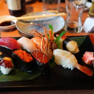 A real Japanese sushi joint will fry up the shrimp head... :)