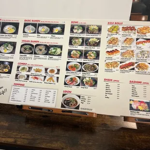 Many options