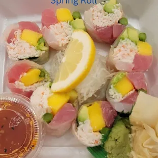 Spring Roll Tuna