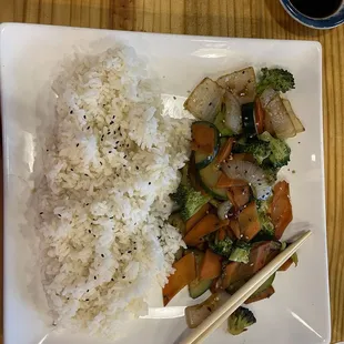 Vegetable Hibachi