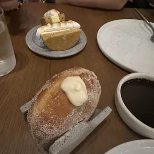 Foie Gras Donut, key lime pie ice cream sandwich.