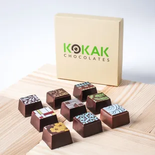 Perfect for gifting!  Kokak Chocolates: Chocolate Shop in San Francisco