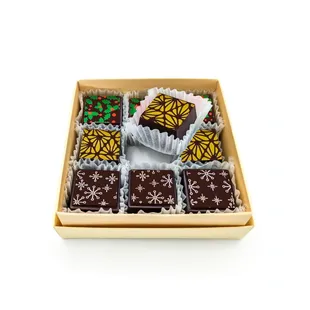 Under the mistletoe chocolate collection