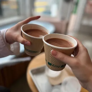 cheers to best hot choccolate