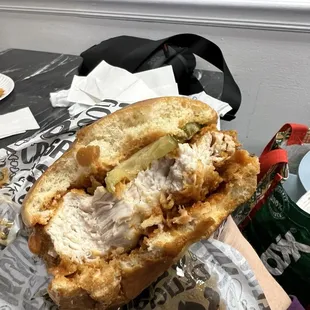 Chicken sandwich
