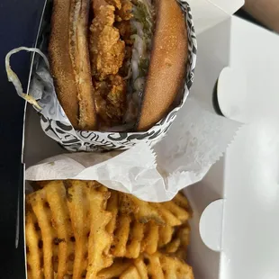Chicken Butt Sandwich