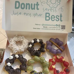 Half Dozen Mochi Donut