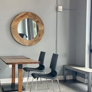 More seating